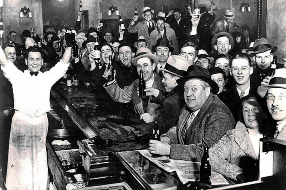 1933 the Prohibition experiment came to an end